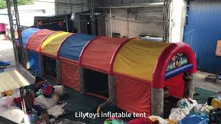 inflatable tent inflatable animal bouncy tent [upl. by Munford]