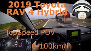 2019 Toyota Rav 4 25L Hybrid Highway POV  0100  TopSpeed  Virtual Mirror [upl. by Enotna]