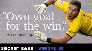 Barbados intentionally scored an own goal to help them win by two thanks to a weird golden goal rule [upl. by Sammie59]