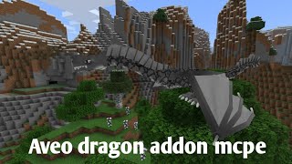 Aveo dragon addon mcpe [upl. by Skye819]