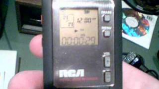 RCA RP5020A Digital Voice Recorder [upl. by Daitzman]