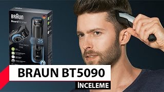 Braun BT5090 sakal şekillendirici inceleme [upl. by Agnimod]