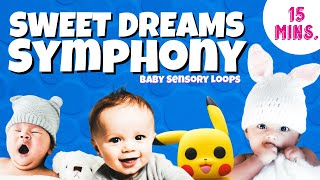 Sweet Dreams Symphony  Gentle Baby Sensory Video for Peaceful Bedtime  Inspired by Baby Einstein [upl. by Airt]