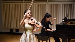 Tzigane by Maurice Ravel Violin Sena Cho [upl. by Viccora382]