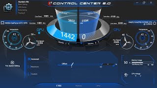 Clevo Control Center 20 DEMO no audio [upl. by Suisyola]