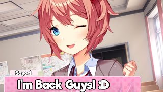 ddlc What if Sayori was Alive in Act 2 [upl. by Direj101]