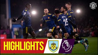 Highlights  Burnley 11 Manchester United  Premier League [upl. by Nelrac]