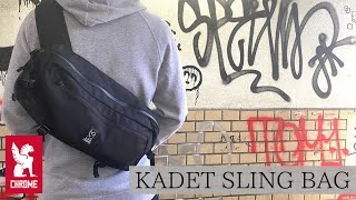 【CHROMEクローム】「KADET SLING BAGカデット」の使い方をご紹介！ミニマルな見た目で機能性＆使い勝手抜群！愛用者続出！？※音声なしでも見れます [upl. by Rolan]