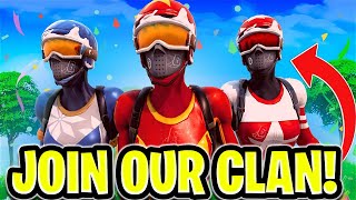 How To Join Gas Clan Join a Fortnite Clan in 2024 [upl. by Ynaoj]