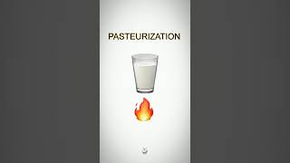 PASTEURIZATION 🥛🔥 [upl. by Ppilihp]