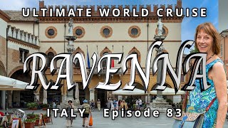 Discovering RAVENNA amp CITTA DEL CASTELLO Ep 83 Ultimate World Cruise Hidden Gems in Italy [upl. by Paton]