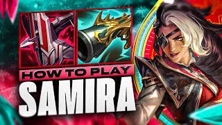 Samira in Season 14  Samira ADC Gameplay Guide  Best Samira Build amp Runes Season 14 [upl. by Eladnor25]