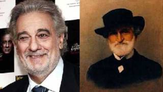 Plácido Domingo La mia letizia infondere I Lombardi G Verdi [upl. by Areic]