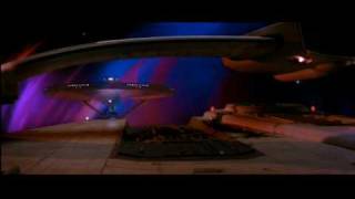 Star Trek Movies  Damaged Enterprise Model from Wrath of Khan [upl. by Fenella933]