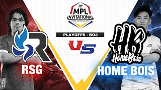 RSG PH vs HOMEBOIS  Game 2  ONE Esports MPL Invitational 2023 Day 4  Playoffs [upl. by Lleynad549]