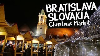 Bratislava Christmas Market [upl. by Deer]