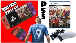 FC24 Nintendo Switch vs FC24 PS5 ¿Cuales son las Diferencias de Switch [upl. by Reinertson]