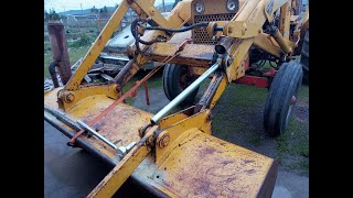 Backhoe Cylinder Repacking and Hydraulic Hose Replacement [upl. by Williamson]