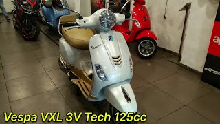 Vespa ZX 125 Scooter Full Detail Review 2024 [upl. by Noryb]