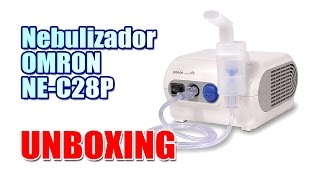 Nebulizador OMRON NEC28P  Unboxing [upl. by Coppinger183]