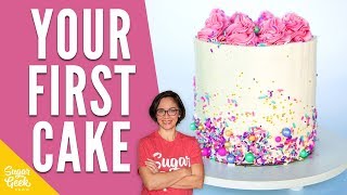 How to Decorate Your First Cake [upl. by Niassuh715]