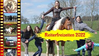 Reiterferien mit Aktivurlaub der CV Ponyfarm all inclusive Reitabenteuer Zusammenschnitt 2022 [upl. by Kala]