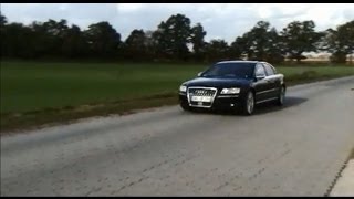 Audi A8 S8 4E V10 mit Supersport Auspuffanlage  Sports Exhaust [upl. by Rosmarin]