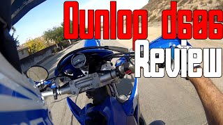 Dunlop D606 Tire Review DualsportEnduro Best Tire [upl. by Laufer]