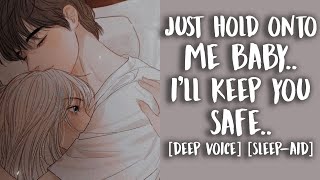 ASMR  Your boyfriend comforts you after a nightmare ❤️ M4F SleepAid Comfort Loving [upl. by Ennovyahs]