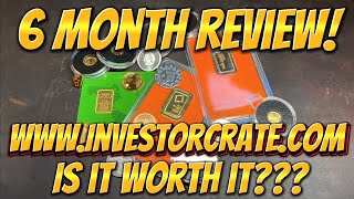 Investor Crate 6 Month Review Is the 250 Gold Crate Worth it 🤔 goldbullion goldstacking [upl. by Leiand114]