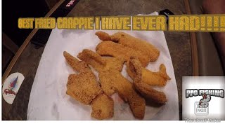 THE BEST Fried Crappie I Have Ever Had Ms Cathys South Florida Fish Wash [upl. by Kielty]