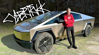 Driving Tesla Cybertruck  Overhyped or the Pickup Reinvented [upl. by Yerffoej]