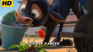 Ferdinand movie explain in Hindi 😱 animeted movie explain in Hindi animation viral video cartoon [upl. by Ativak]