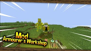 Showcase mod Armourers Workshop  Minecraft java edition  MCPC Indonesia [upl. by Bisset842]