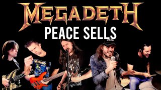 MEGADETH  “Peace Sells” FULL BAND Cover [upl. by Hannie]