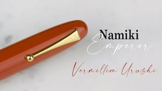 Namiki Emperor  Vermillion Urushi Podcast Excerpt [upl. by Asiruam]