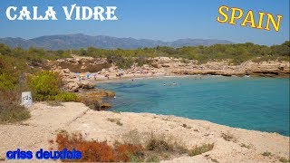 LAmetlla de Mar  Cala Vidre  Relax  Visite  Mer Bleu  4K  Baignade  Catalogne  Espagne [upl. by Arytahs]