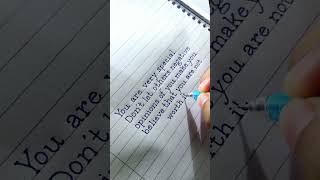 Paragraph cursive writingcursivewriting handwriting shortvideo [upl. by Lash]