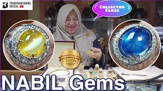 THE BEAUTY OF WORLD CLASS GEMS   Nabil Gems  Rawabening [upl. by Valina]