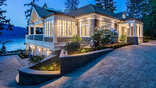 SOLD  EXQUISITE OCEANFRONT ESTATE  NORTH SAANICH  VICTORIA BC [upl. by Rihsab]