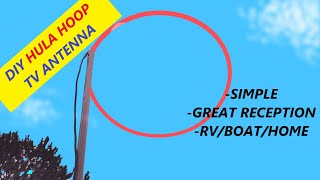 DIY TV ANTENNA  SIMPLE TO BUILD [upl. by Lamek367]