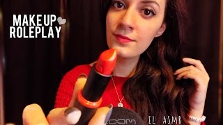 ★ASMR italiano★ MAKE UP per Te Make Up Artist Roleplay❤ [upl. by Zucker]