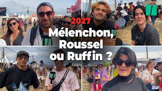 Mélenchon Roussel ou Ruffin pour 2027  À la fête de l’Huma leurs cœurs balancent [upl. by Hsiekal]