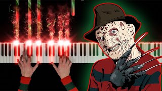 Freddy Krueger Theme Song Piano Version [upl. by Rebmaed]