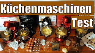 Küchenmaschinen Test 24 bis 140€  5 Geräte von Bosch Aicok Cookmii und Klarstein [upl. by Darom]