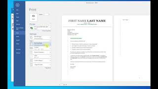 2Sided Printing in Microsoft Word for Mac [upl. by Proudman583]