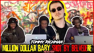 Tommy Richman  MILLION DOLLAR BABY Official Lyric Video SHOT BY BELVEDERE  Reaction [upl. by Yevrah]