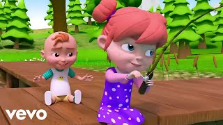 1 2 3 4 5 Once I Caught A Fish Alive Song  Jojo Kids Nursery Rhymes amp Kids Songs  Kid [upl. by Teage]