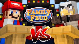 Super Mario FAMILY FEUD In Minecraft  Minecraft Super Mario 273 [upl. by Shiroma]