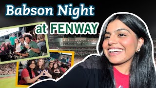 Babson College Night at Fenway Park BabsonUnscripted [upl. by Nogaem430]